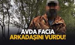 Avda arkadaşını vurdu