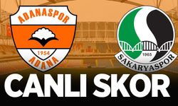 Adanaspor - Sakaryaspor - CANLI SKOR