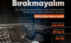 Büyükşehir tüm vatandaşlara çağrı yaptı “Sokakta kimse kalmasın…”