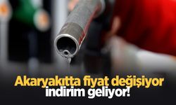 Benzine indirim geliyor