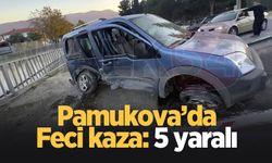 Pamukova'da kaza: 5 yaralı