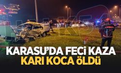 Darıçayırı Kavşağı'nda kaza: Karı koca öldü