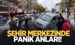 Şehir merkezinde panik anları