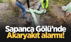 Sapanca Gölü'nde yakıt alarmı