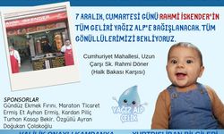 SMA’lı Yağız Alp için bir yemek de sen ye