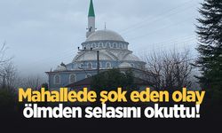 Ölmeden iki camide selasını okuttu