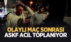 Olaylı maç sonrası ASKF acil toplanıyor