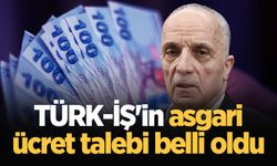 TÜRK-İŞ'in asgari ücret talebi belli oldu