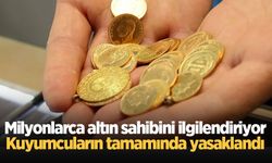 Milyonlarca altın sahibini ilgilendiriyor: Kuyumcuların tamamında yasaklandı