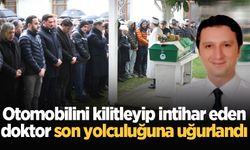 Hastane yolunda intihar eden Kalp Damar Cerrahı Okan Dericioğlu son yolculuğuna uğurlandı