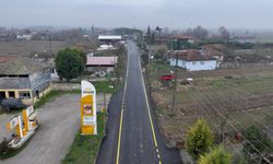 Büyükşehir Akçakamış’ın kalbine giden yolu tablo gibi işledi