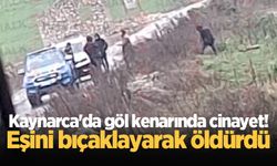 Kaynarca'da göl kenarında cinayet! Eşini bıçaklayarak öldürdü