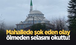 Ölmeden iki camide selasını okuttu