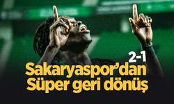 Sakaryaspor: 2 Boluspor 1