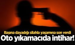 Arifiye'de oto yıkamacıda intihar! Başına dayadığı silahla yaşamına son verdi