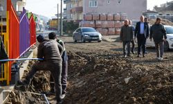 Başkan Çelik çalışmaları yerinde inceledi