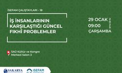 SAÜ'de iş insanlarının karşılaştığı güncel fıkhi problemler çalıştayı düzenleniyor