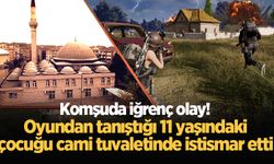 Kocaeli'de iğrenç olay! Oyundan tanıştığı 11 yaşındaki çocuğu cami tuvaletinde istismar etti