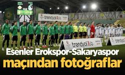 Esenler Erokspor-Sakaryaspor maçından fotoğraflar