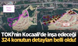 TOKİ'nin Kocaali'de inşa edeceği 324 konutun detayları belli oldu!