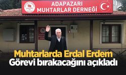 Erdal Erdem görevi bırakıyor