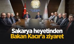 Bakanlıkta Sakarya'daki projeler görüşüldü