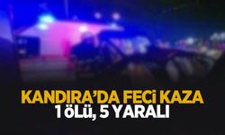 Kafa kafaya çarpıştılar: 1 ölü, 5 yaralı