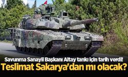 Savunma Sanayii Başkanı Altay tankı için tarih verdi! Teslimat Sakarya'dan mı olacak?