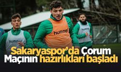 Çorumspor maçının hazırlıkları başladı