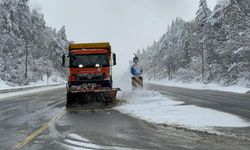 Bolu Dağı geçişinde kar yağışı aralıklarla etkili oluyor: Ulaşım rahat