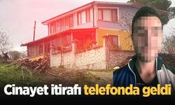 Cinayet itirafı telefonda geldi