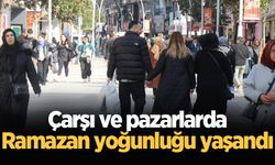 Sakarya’da çarşı ve pazarlarda Ramazan yoğunluğu yaşandı