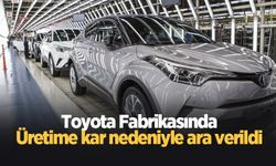 Toyota kar nedeniyle üretime 1 gün ara verdi