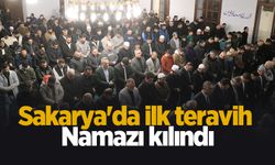 Sakarya'da ilk teravih namazı kılındı