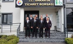 Sakarya İl Defterdarı Ayhan Yaman’dan Sakarya Ticaret Borsası’na ziyaret