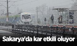 Sakarya'da kar etkili oluyor