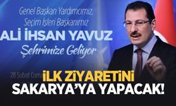 Ali İhsan Yavuz'dan kongre sonrası ilk ziyaret Sakarya'ya