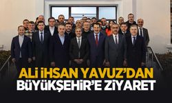 Genel Başkan Yardımcısı Yavuz’dan Büyükşehir ziyareti