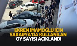 İmamoğlu için Sakarya'da kaç kişi oy kullandı; İşte yanıtı