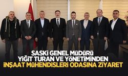 SASKİ yönetiminden İMO'ya ziyaret