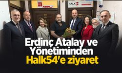 Erdinç Atalay ve yönetiminden Halk54'e ziyaret