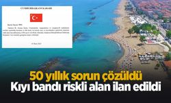 Karasu'da kıyı bandı riskli alan ilan edildi