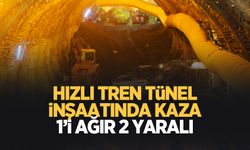 Tünel inşaatında feci iş kazası: 1'i ağır 2 yaralı