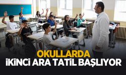 Okullarda ikinci ara tatil başlıyor; İşte detaylar
