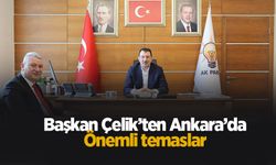 Başkan Osman Çelik’ten, Ankara’da önemli temaslar