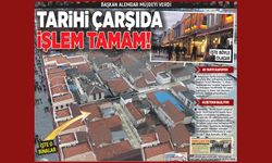 Tarihi Çarşıda işlem tamam