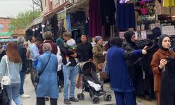 Bayram öncesi esnafın yüzü güldü