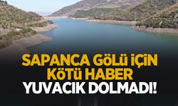 Sapanca Gölü'nden takviye yapılıyordu; Yuvacık'tan kötü haber!