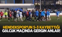 Hendekspor-Gölcükspor maçında gerginlik