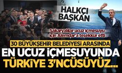 Sakarya en ucuz içmesuyu kullanan şehirler arasında 3'üncü oldu!